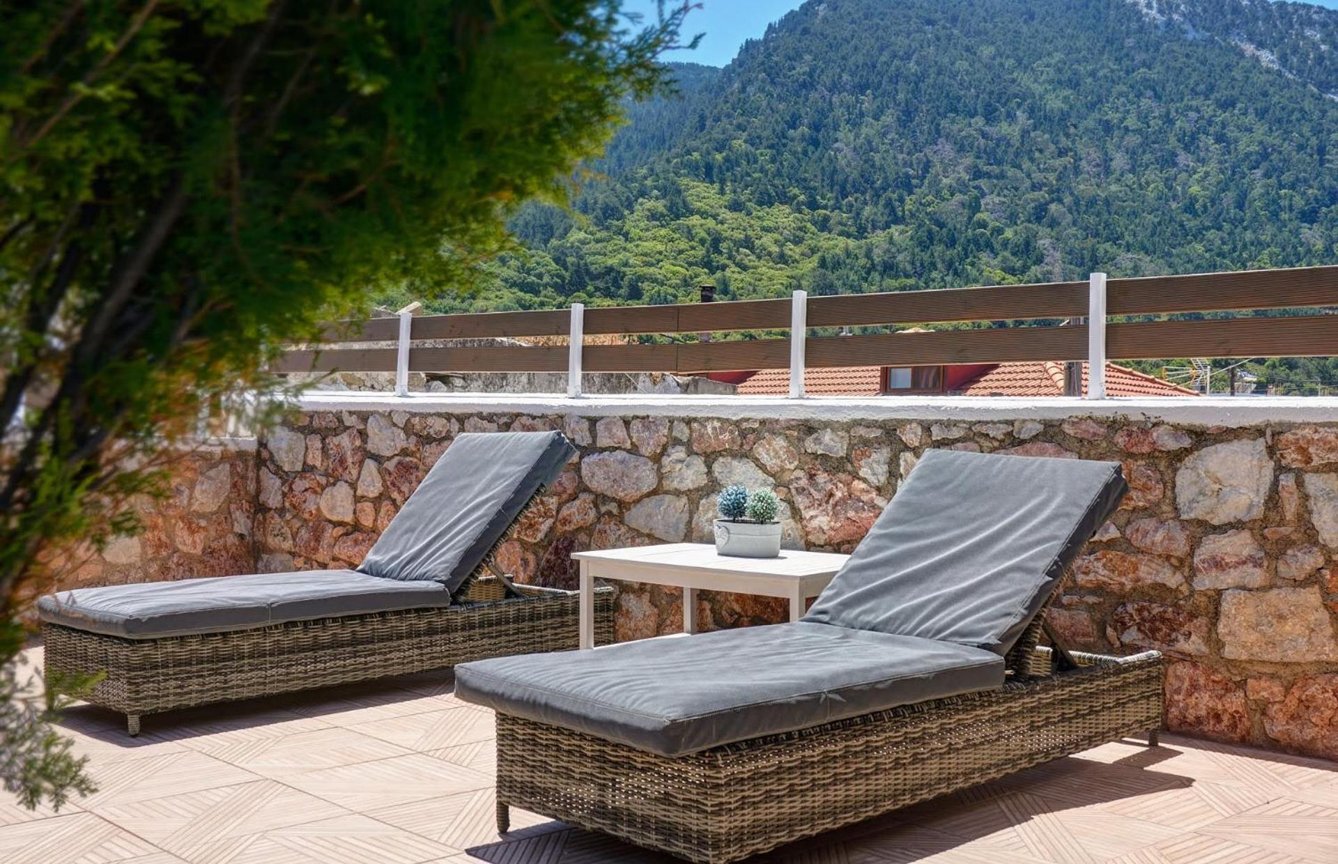 Fontana Luxury Villa Salakos With Pool Near Beach Kültér fotó